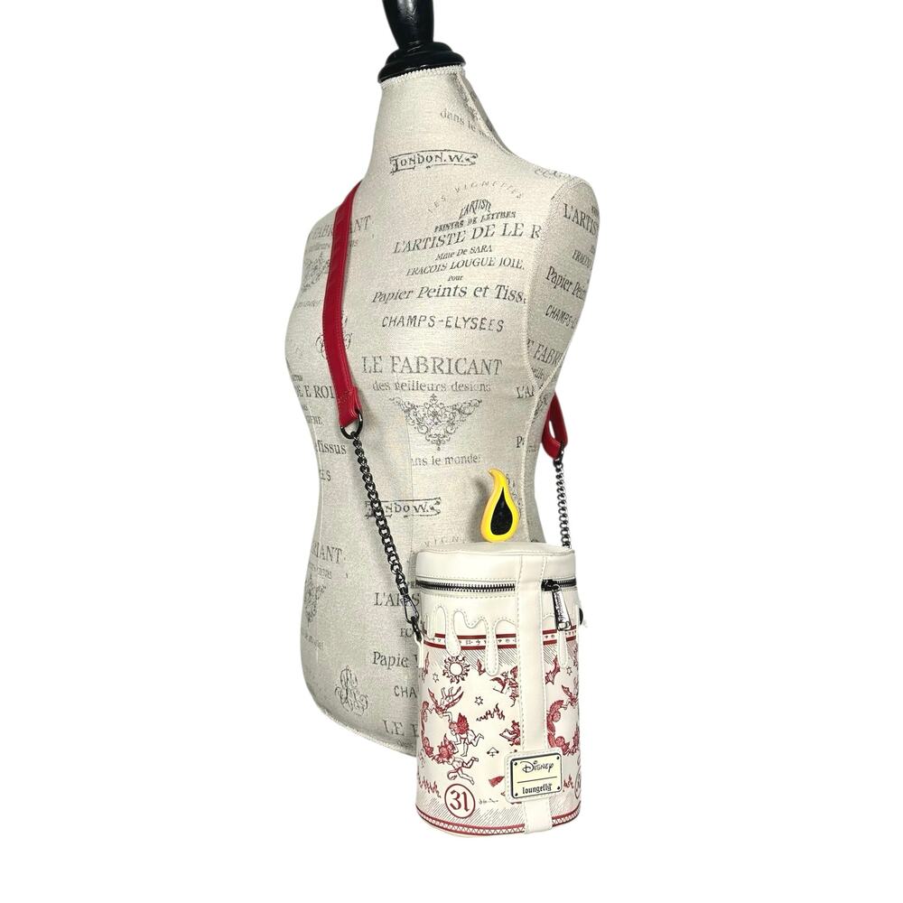 Disney x Loungefly | Women | Hocus Pocus Black Flame Candle Cylinder Bag - Picture 1 of 16
